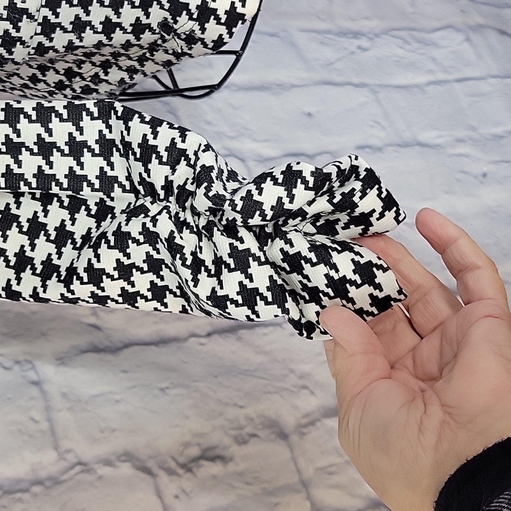 Decoded Houndstooth Lightweight Jacket Medium - image 3